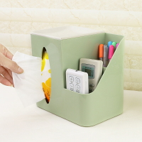 多功能居家 桌面收納盒 抽紙盒 紙巾盒 創意歐式彈片桌面紙巾盒