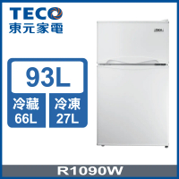 TECO 東元 93公升 一級能效右開雙門小冰箱(R1090W)