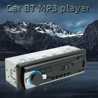 JSD-520 Car Radio In Dash 1 Din Tape Recorder MP3 Player FM Tunable Audio Stereo USB/SD AUX Input ISO Port Bluetooth Autoradio