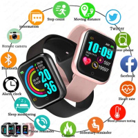 2023 Original D20 Smart Watch Men Bluetooth Smartwatch Heart Rate Fitness Sport Smartwatch Women Kids Y68 Smart Bracelet watches