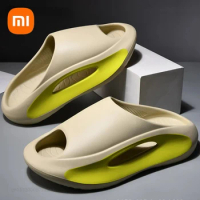 New Xiaomi Summer Sneaker Slippers for Women Men Thick Bottom Platform Slides Soft EVA Hollow Unisex Sports Sandals Beach Shoes
