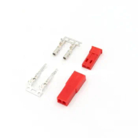 10Sets Red/White JST-2P JST Connector Plug 2pin Female Male and Crimps RC battery connector for Auto,E-Bike,boat,LCD,LED IC