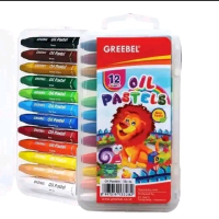 (Ready Stock) Crayon Greebel 12 Warna