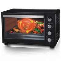 60l Electric Oven, Multifunctional Household Oven, Fully Automatic Cake And Bread Baking, Large Capacity Oven