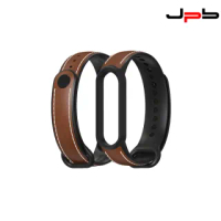 【JPB】小米手環 5 皮革錶帶-棕色