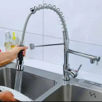 Kran pantry / keran sink pantri / keran tarik panas dingin