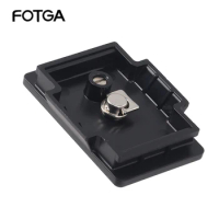 FOTGA Portable Quick Release Plate Replace For Velbon QB-6RL PH-368 CX-686 For Sony VCT-870RM (VCT87