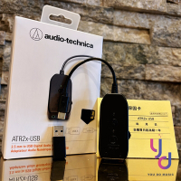 鐵三角 ATR2x USB 筆電專用 3.5mm 轉USB 數位 音訊 轉換器 麥克風 耳機 分離 公司貨