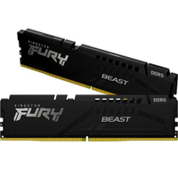 Kingston 金士頓 FURY Beast Black DDR5 CL36 5600 32GB(16Gx2) 桌機記憶體 KF556C36BBEK2-32