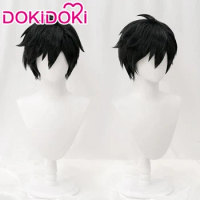 IN STOCK DokiDoki Anime Prince Zuko Wig Cosplay Hair Men Black Short Hair Wig Christmas Zuko Cosplay Wig