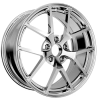 18 inch concave forged style alloy wheel rims for one piece wheel