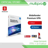 Bitdefender Premium VPN 1 Year 10 Devices