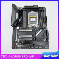 New TRX40 AORUS PRO WIFI For Motherboard sTRX4 TRX40 DDR4 256 GB Supports 3rd Gen Processors ATX