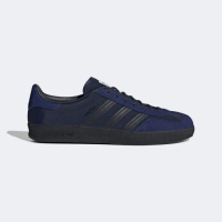 【adidas 愛迪達】Gazelle Indoor 男女 休閒鞋 運動 復古 三葉草 麂皮 聯名 深藍 黑(IH9986)