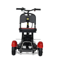 48v 300w Dual Motor High Power 20km/h Mobility Scooter 3 Wheel Electric Scooter Elderly Tricycle Scooter