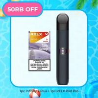 Special Bundle RELX Infinity 2 Plus Device - Black Sapphire Taro Scoop