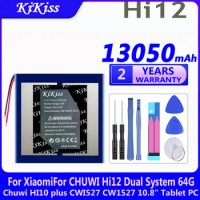 13050mAh KiKiss Powerful Battery Hi 12 For CHUWI Hi12 Dual System 64G Chuwi HI10 Plus HI10Plus CWI527 CW1527 10.8" Tablet PC