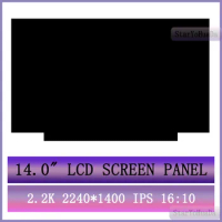 2.2K LCD Screen Display 5D11B38979 for Lenovo Ideapad 5 Pro 14ACN6 Non Touch NV140DRM-N61 40pins 2240X1400 60 Hz