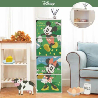 【收納王妃】 Disney 迪士尼 四層櫃 木櫃 收納櫃 書櫃 置物櫃 米奇米妮 正版授權 42.5x29.5x120