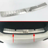 Stainless Steel Tailgate Bumper Rear Door Plate Cover Strip Trim For Subaru XV Crosstrek 2018 2019 2020 2021 Accessories
