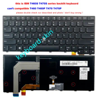 New US backlit Keyboard For Lenovo IBM ThinkPad T460s T470s laptop --(can't compatible T460 T470 T460P T470P) laptop