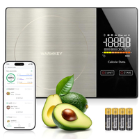 Smart Nutrition Food Scale - Digital Kitchen Scale with Nutritional Calculator AppTare FunctionTrack