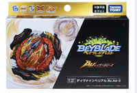 Takara Tomy Beyblade Burst B-185 Vanish Fafnir Tp Kc-3 B-201 Zest Achilles Asli Starter Xiphoid Xcal