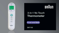百靈 Braun BNT100 免接觸額溫槍 白色