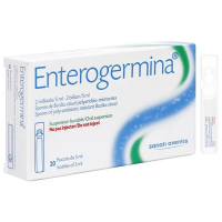 Hỗn dịch men vi sinh Enterogermina 2 tỷ/5ml trị rối loạn tiêu hóa