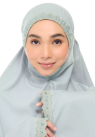 SITI KHADIJAH Siti Khadijah Telekung Signature Delisya in Soft Teal
