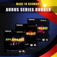 TIBHAR AURUS / AURUS SOUND / SOFT Genuine Table Tennis Rubber Ping Pong Sponge Germany Fast Attack Loop Pimples