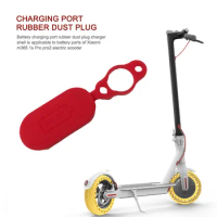 Electric Scooter Charging Port Dust Plug Replacement for Xiaomi Scooter M365 1S Pro Kick Scooter Charging Port Anti-dust Plug