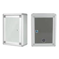 Stainless Steel Mailbox Postbox Letterbox Outdoor Rainproof Suggestion Boxes