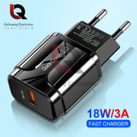 USB Charger Fast Charging QC Mobile Travel Quick Charge 3.0 Wall For Phone Adapter For iPhone Xiaomi OPPO Samsung Oneplus 5V/3A