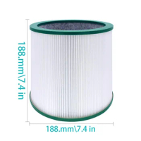 Compatible with Dyson TP00 TP02 TP03 BP01 AM11 Tower Desk Purifier Pure Hot Cool Cleaner Parts Replacement Air HEPA Filter