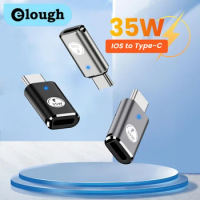 Elough Type C To Lightning Adapter Fast Charging Data For Iphone 15 Charging Adapter 35w Lighting To USB C Adapter
