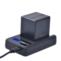1Pcs CGA-DU21 CGA DU21 Camera Battery + LCD USB Charger for Panasonic NV-GS330 GS400 GS408 GS500 GS508 MX500 PV-GS90 GS120 GS150