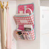 新款雜物收納袋牆掛多層手機書籍儲物袋內衣襪子整理袋
