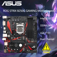 ASUS ROG STRIX B250G GAMING motherboard supports LGA1511 mATX B250G DDR4 2400MHz gaming motherboard