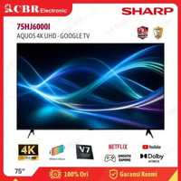 TV SHARP 75 Inch LED 75HJ6000I (4K UHD – Google TV)