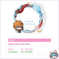 Genshin Impact Childe Avatar Frame Series