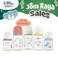 Original Stock Available 100% Original Pigeon SoftTouch™ Wide-Neck PPSU Nursing Bottle Pigeon Bottle