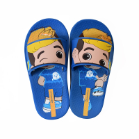 【IPANEMA】童鞋　LUCCAS NETO SLIDE系列　藍/藍/黃　型號：26497(巴西品牌、巴西拖鞋、防水)