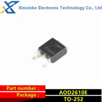 10PCS AOD2610E TO-252 N-Channel 60V 46A SMD MOSFET
