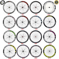 Factory Sales 50mm Full Carbon Wheels Superteam Road Bicycle Carbon Wheelset Clincher