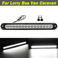 12V 24V 15 LED Universal Car Trailer Truck Tail Light Rear Brake Light Stop Signal Lamp Indicator For Lorry Bus Van Caravan