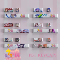 Japanese Anime Keycaps Spacebar Supplement key Caps Custom Anime Character Cherry Profile PBT Keycaps for Mechanical Keyboard