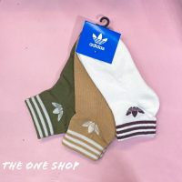 TheOneShop adidas SOCK 愛迪達 襪子 短襪 裸襪 奶茶色 軍綠 條紋 運動襪 籃球襪 HL9269