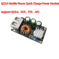 QC4.0 QC3.0 USB Mobile Phone Quick Charge-Power Module Power Bank 5A Boost Charger Circuit Board Mobile Power Modules
