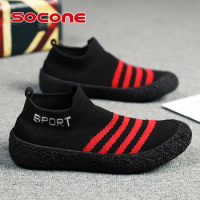 Socone men's socks shoes non-slip deck shoes boat shoes non-slip casual Le Fu flat outdoor sports shoes light walking